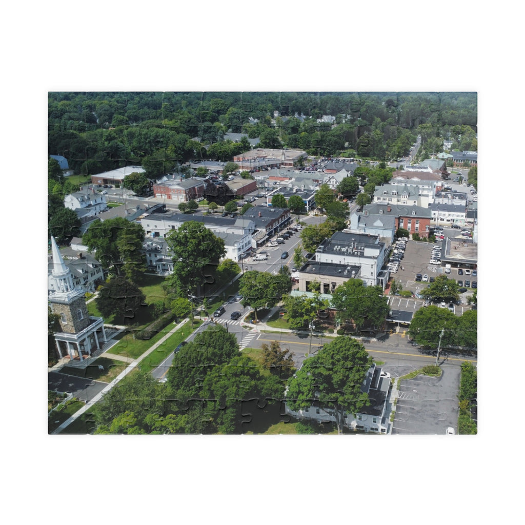 Downtown Ridgefield Connecticut - 110, 520, 1014 Piece Puzzle