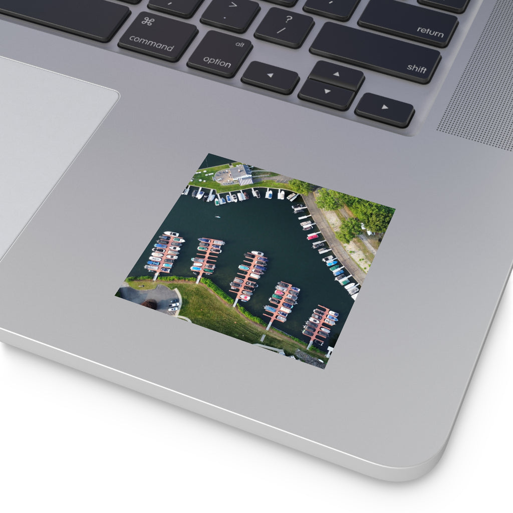 Marina Aerial - Sticker