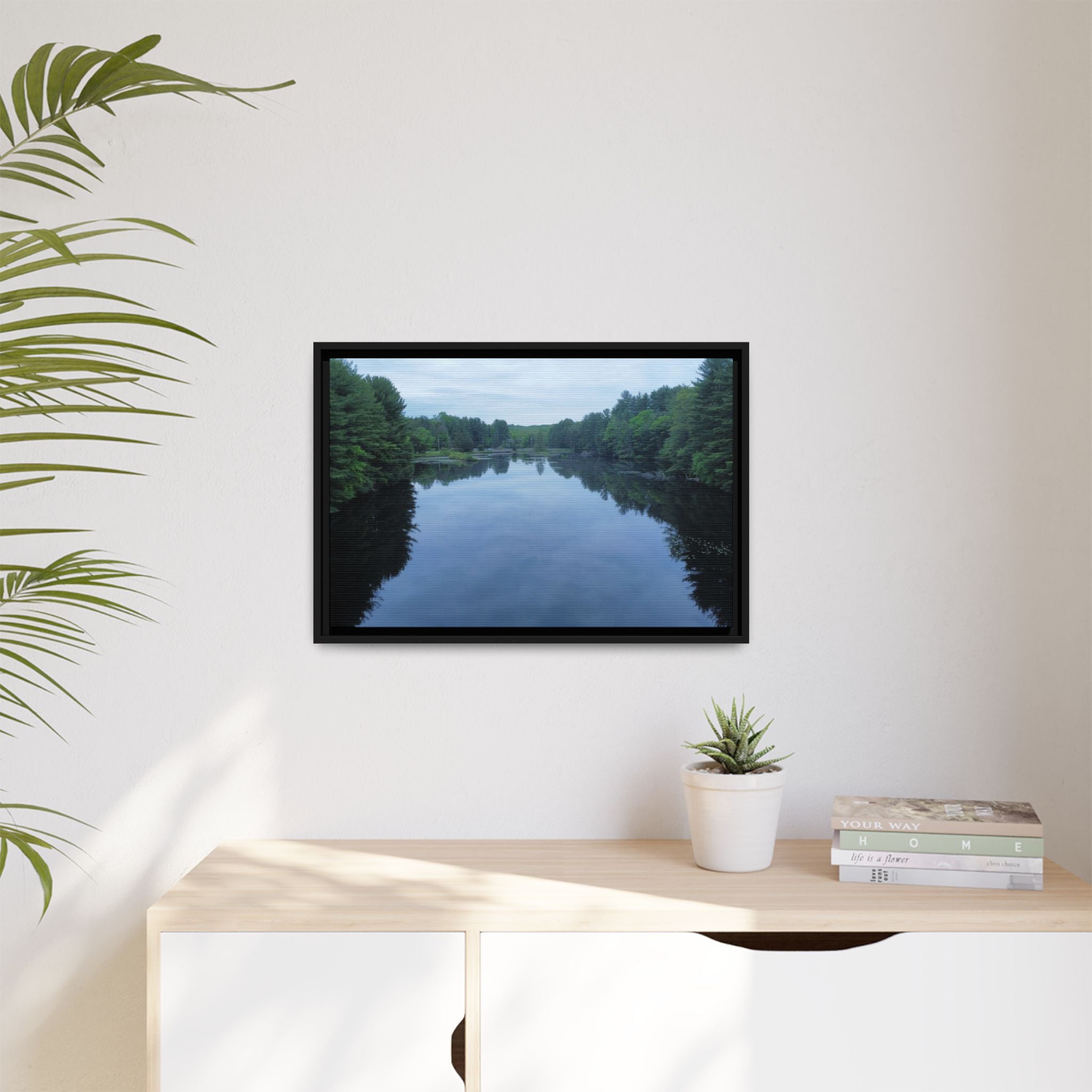 Aspetuck Reservoir Canvas