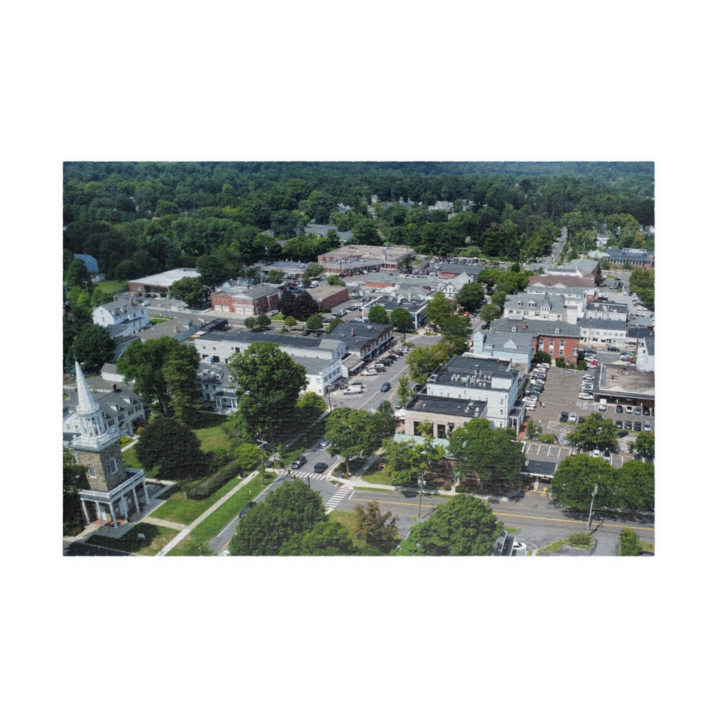 Downtown Ridgefield Connecticut - 110, 520, 1014 Piece Puzzle