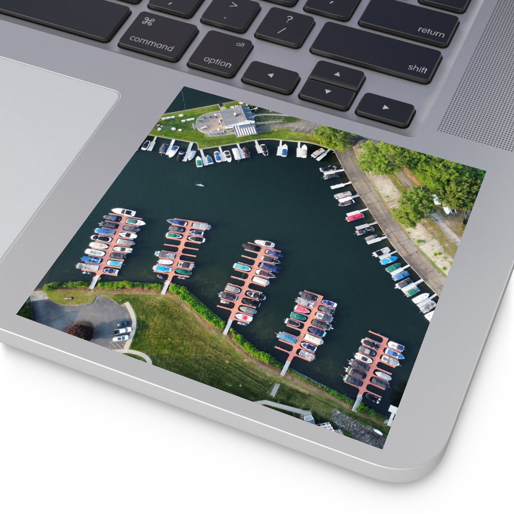 Marina Aerial - Sticker