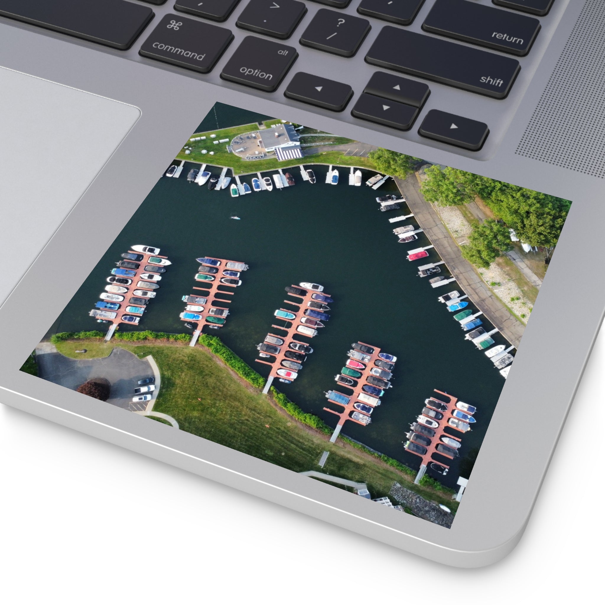 Marina Aerial - Sticker