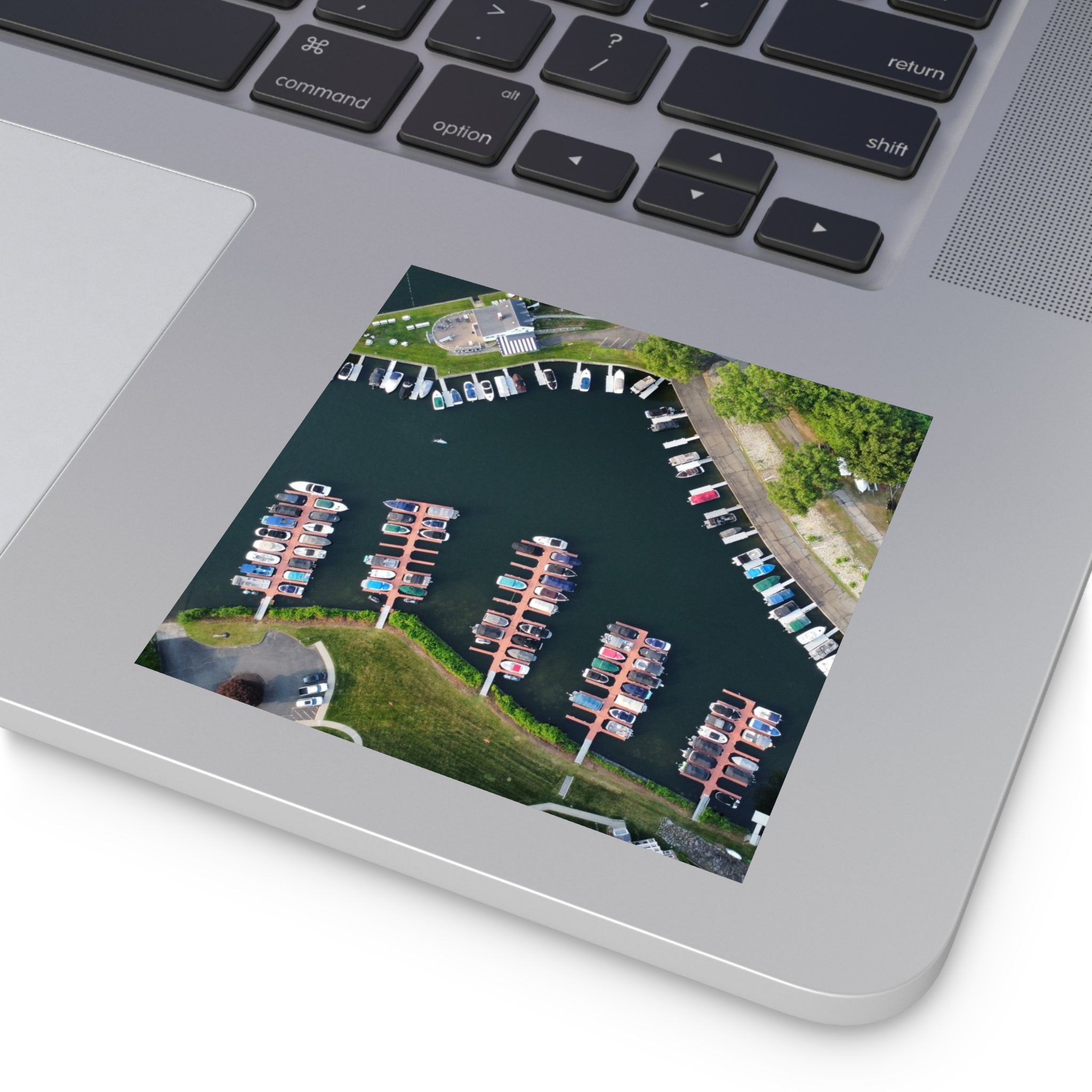 Marina Aerial - Sticker