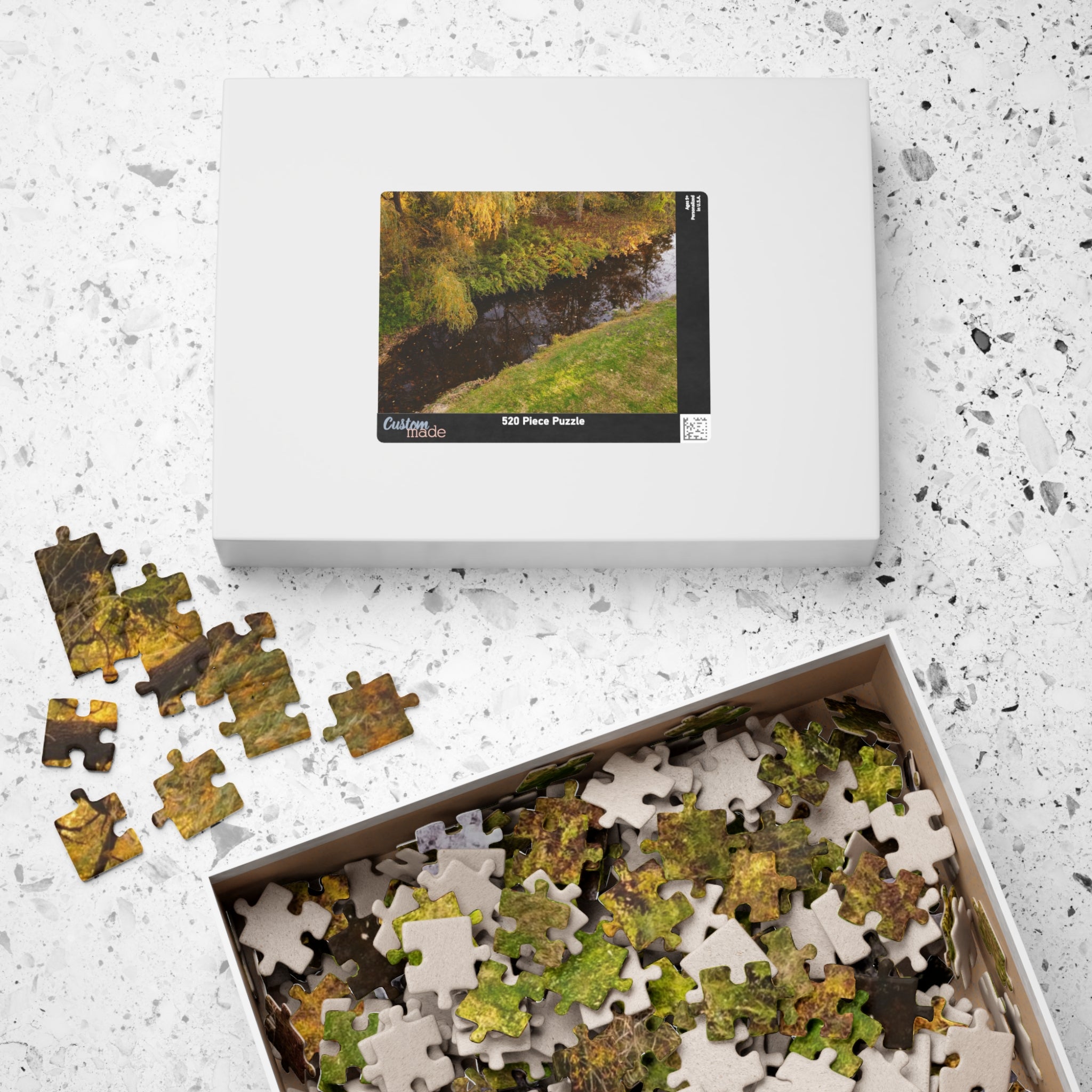 Quiet Woodland Stream Jigsaw Puzzle (110,520, 1014 pcs)
