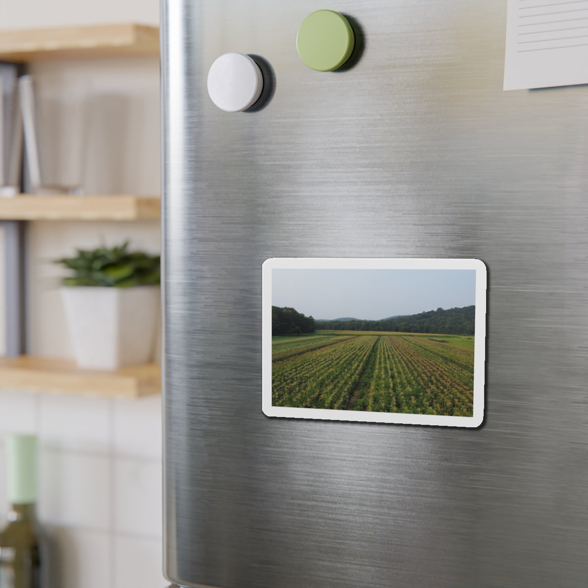 New England Scenic Farmland Magnet