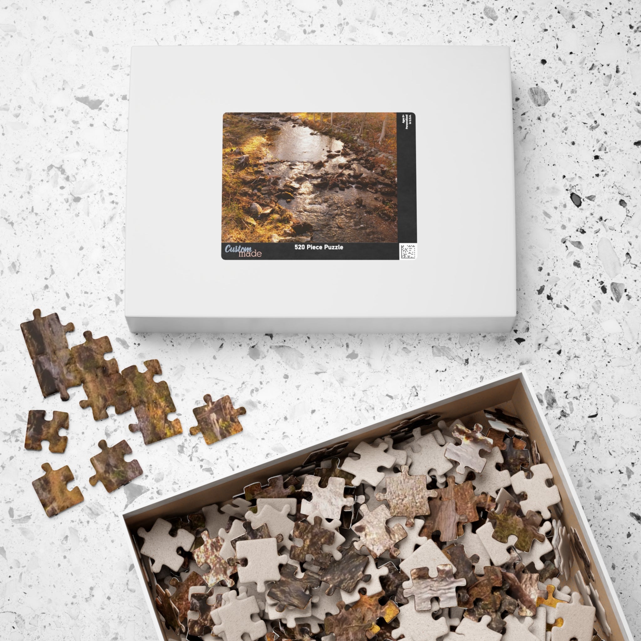 Forest Stream Jigsaw Puzzle — (110/520/1014 pcs)