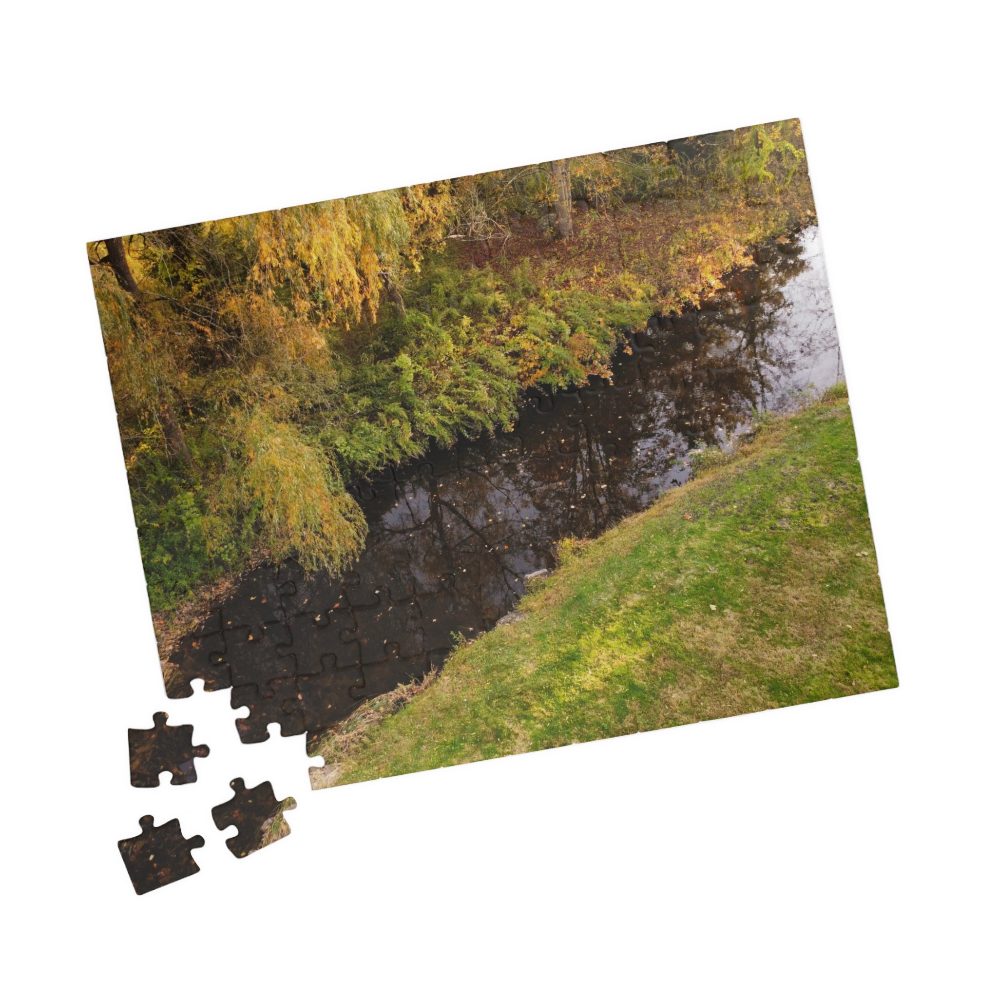 Quiet Woodland Stream Jigsaw Puzzle (110,520, 1014 pcs)