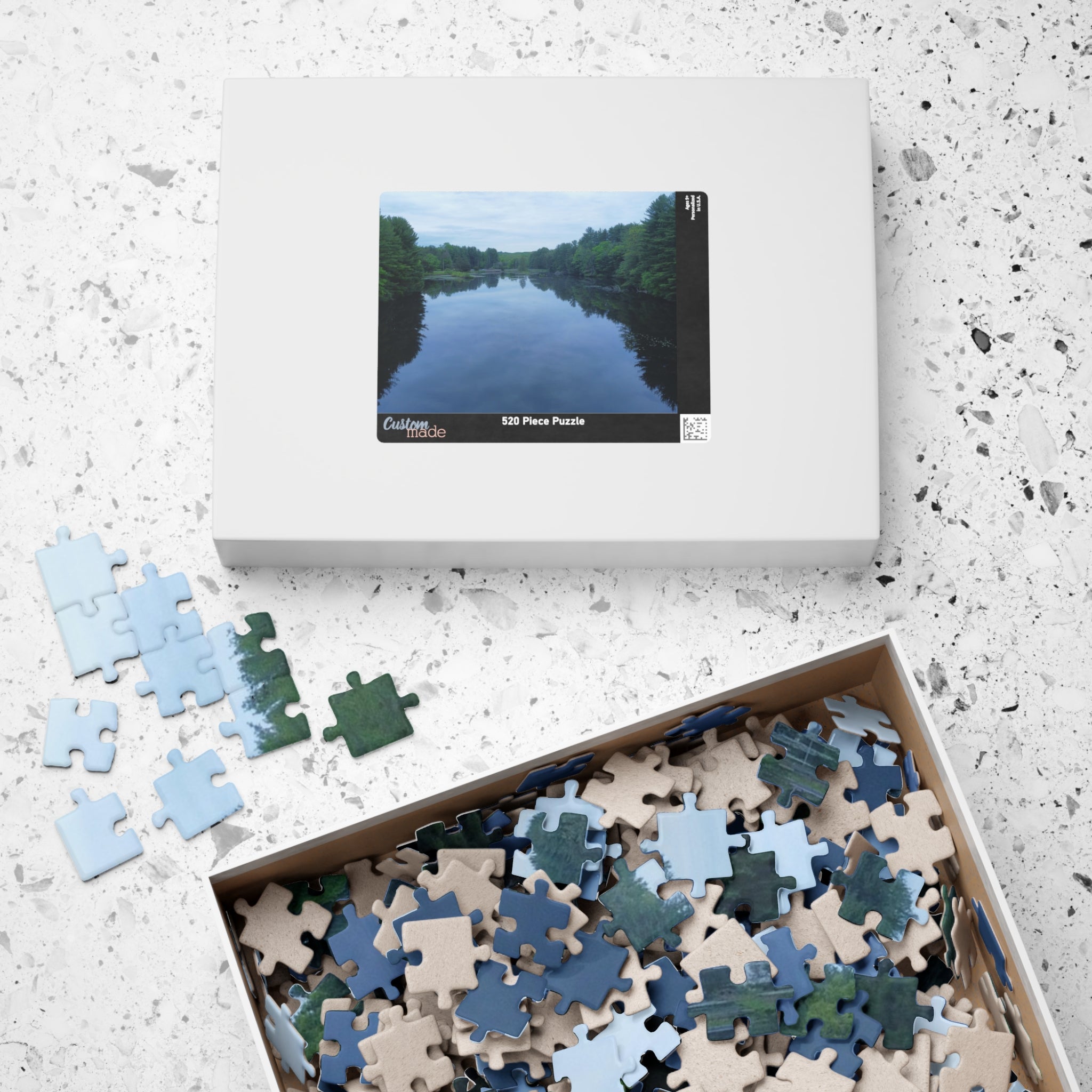 Aspetuck Reservoir Scenic Puzzle